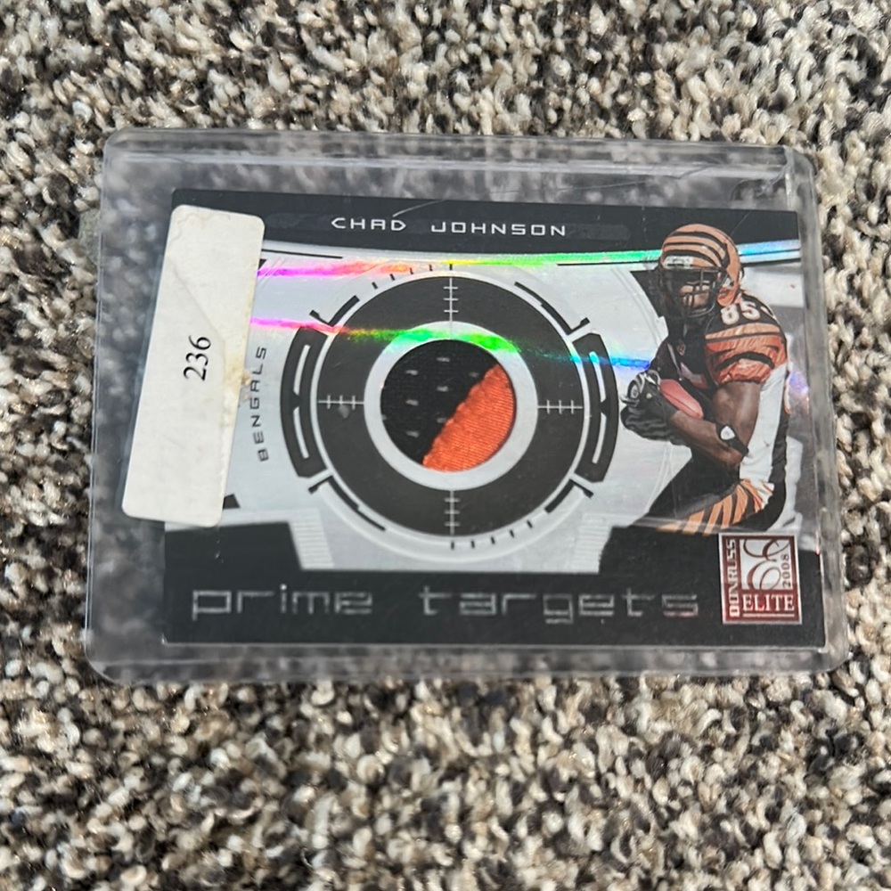 Prime Targets Chad Johnson Football Card